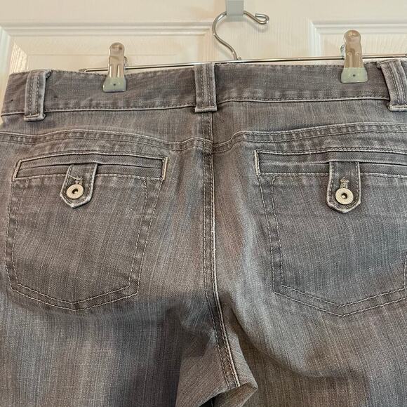 Ann Taylor Jeans Size 10 Modern Fit Lindsay Waist Charcoal - Picture 4 of 16